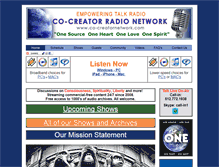 Tablet Screenshot of co-creatornetwork.com